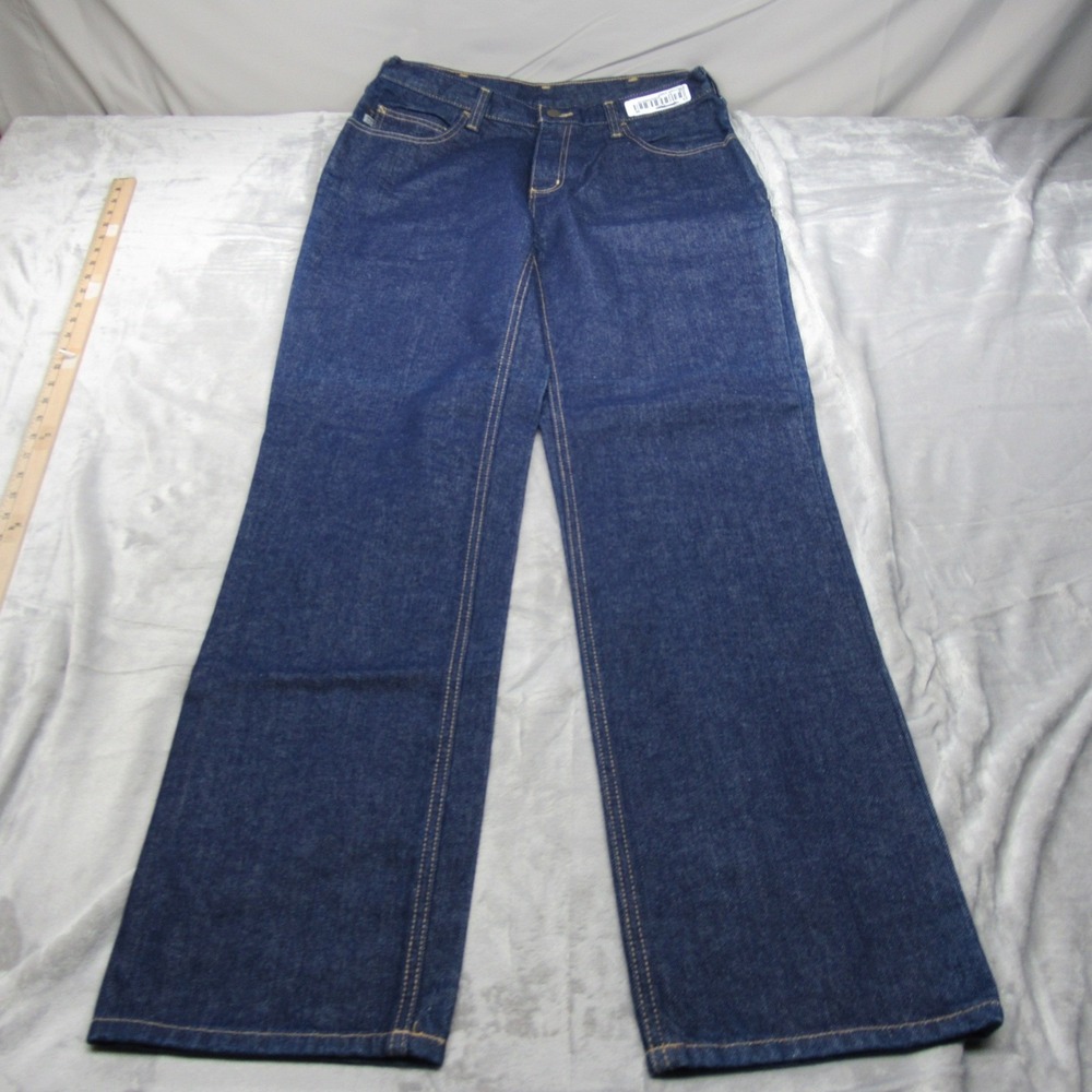 Carhartt FR Jeans Men 34x34 Dark Fire Resistant Work Rugged NEW